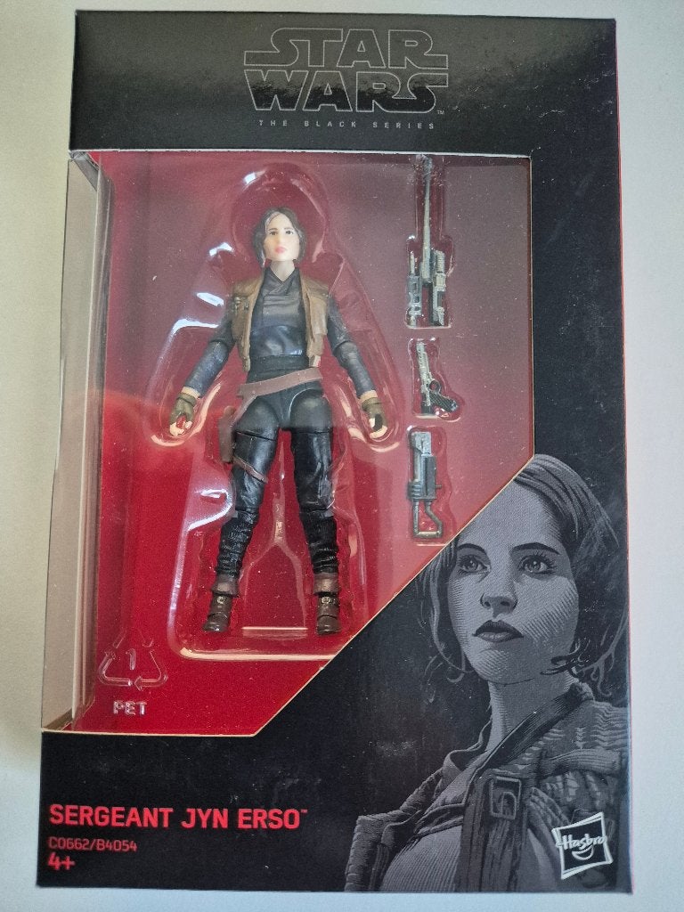 Star Wars BS Red 3.75" Sergeant Jyn Erso, Ophalen of Verzenden, Nieuw, Actiefiguurtje
