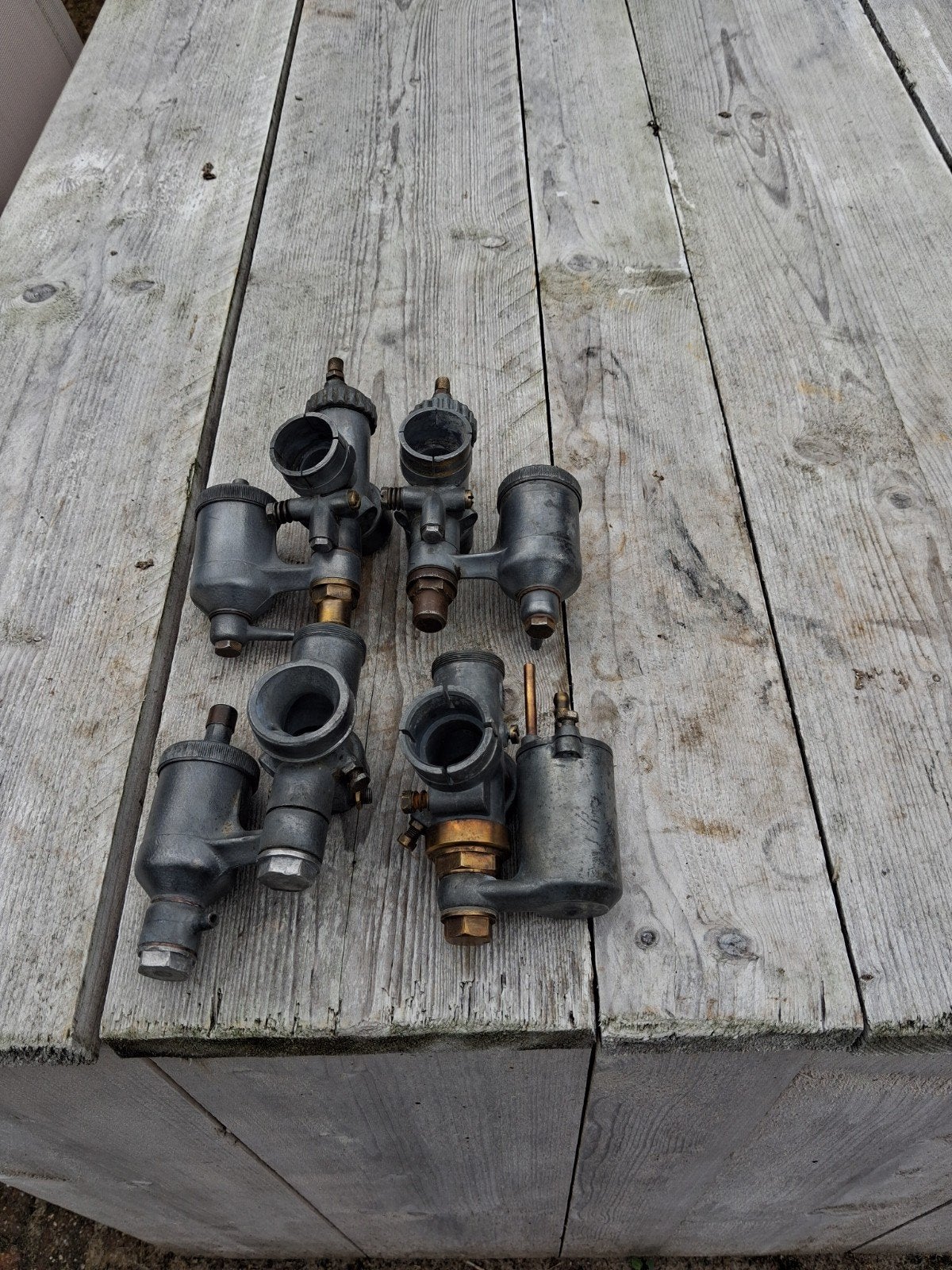 4 x bing carburateur 20/25 mm oldimer brommer zundapp puch, Ophalen of Verzenden, Gebruikt, Carburateur, Overige merken
