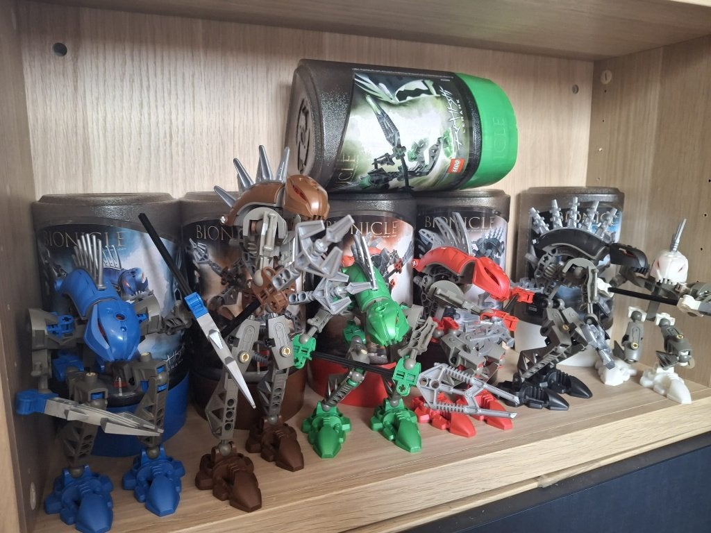 LEGO Bionicle Rahkshi 2003 – Complete Set + canisters, Bionicle, Compleet, Lego, Ophalen of Verzenden