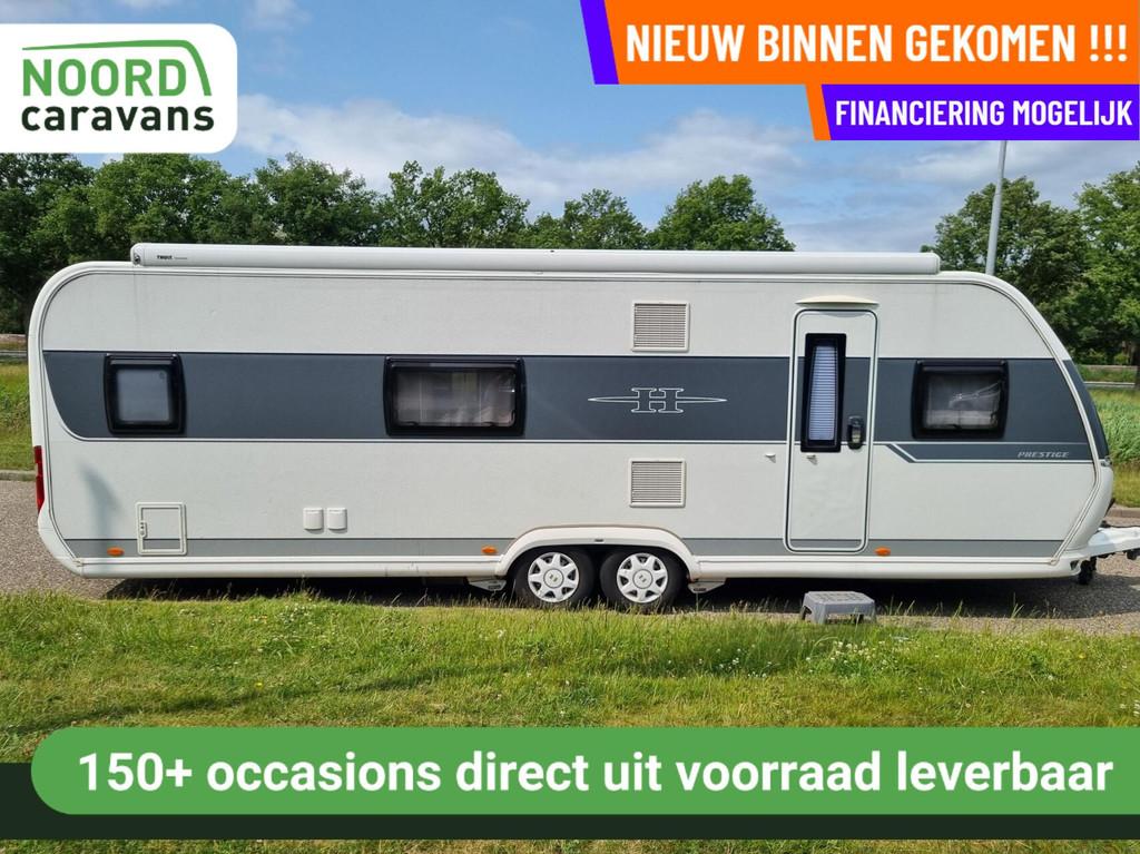 Hobby PRESTIGE 720 KFU STAPELBED + MOVER +AIRCO +CASS LUIFEL, Caravans en Kamperen, Caravans, Mover, Rondzit, Hobby, Bedrijf