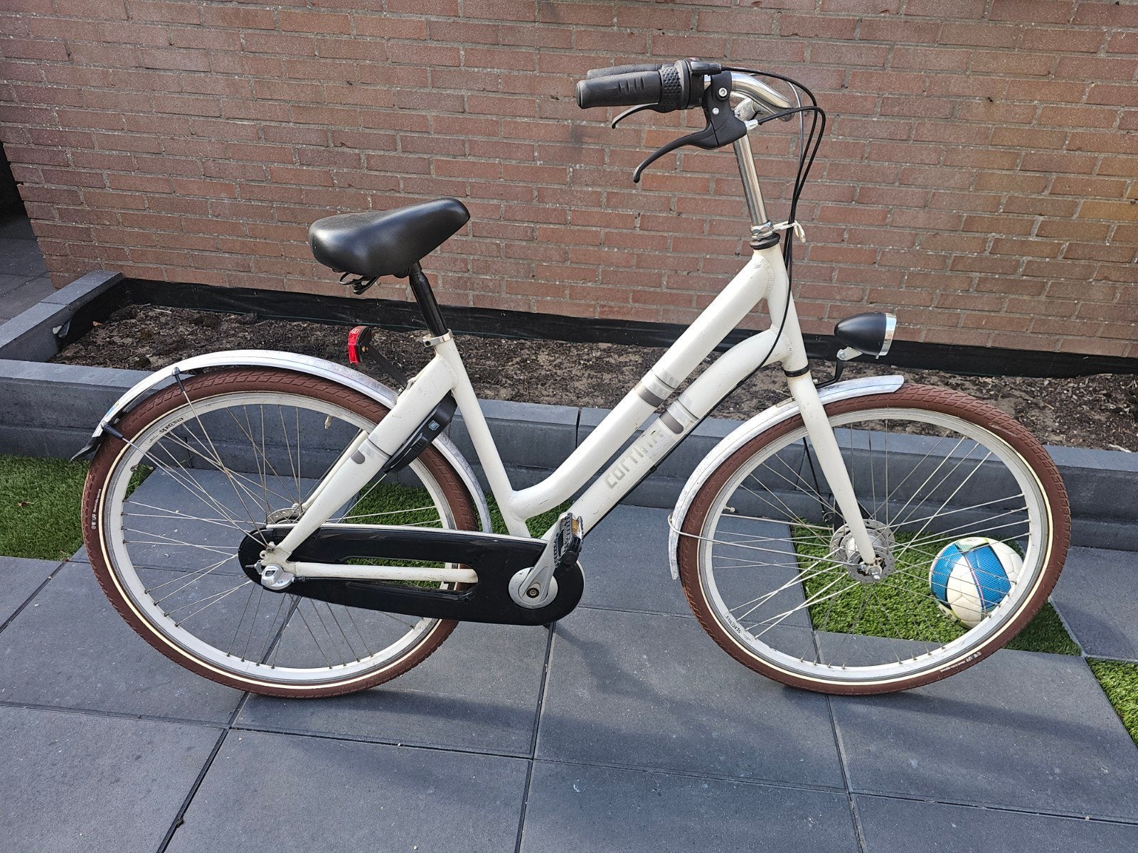 damesfiets cortina, Fietsen en Brommers, Fietsen | Dames | Damesfietsen, Ophalen, Zo goed als nieuw, Overige merken