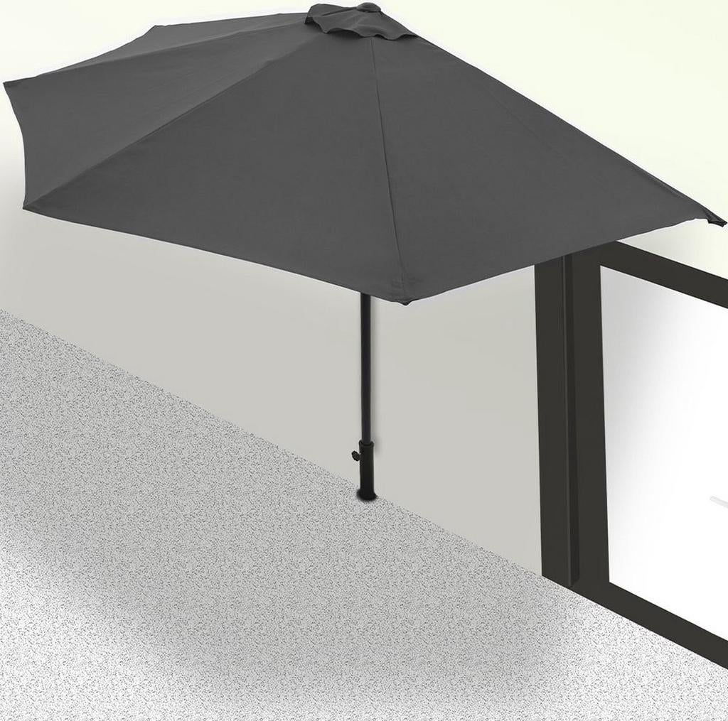 Parasols 2 stuks halve. Nieuw in doos, Tuin en Terras, Parasols, Ophalen, Nieuw