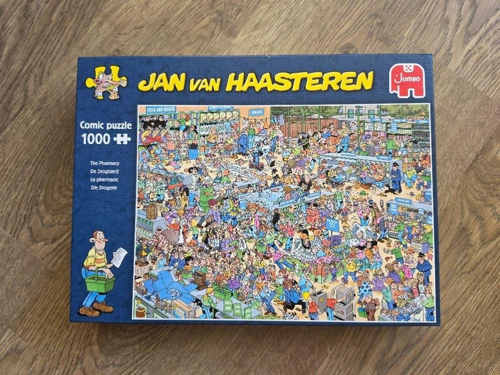 Puzzel Jan van Haasteren, Hobby en Vrije tijd, Denksport en Puzzels, Ophalen of Verzenden, 500 t/m 1500 stukjes, Zo goed als nieuw