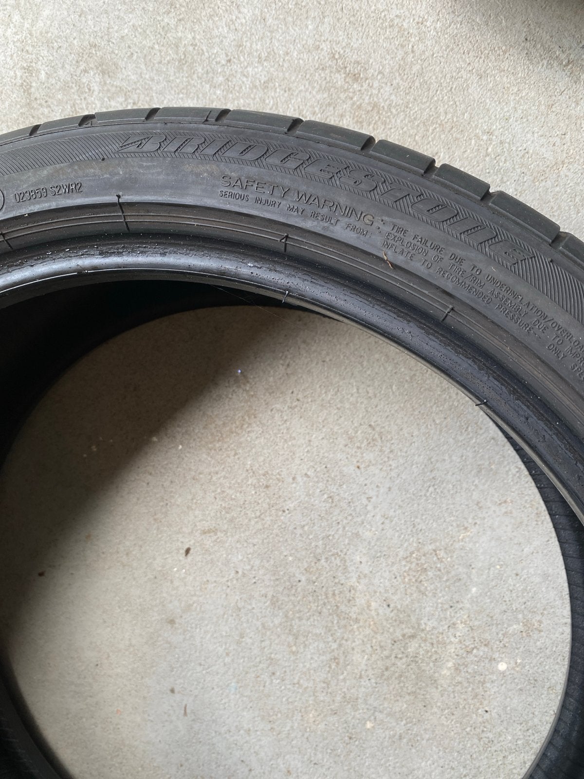 Bridgestone Potenza 225/40 R19 Zomerbanden, Gebruikt, Band(en), Personenwagen, Ophalen