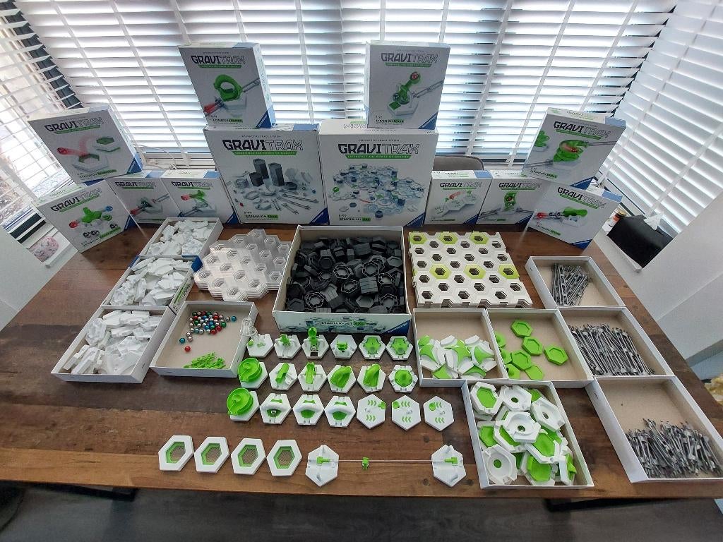 Gravitrax knikkerbaan: XXL + heel veel uitbreidingsets, Ophalen, Zo goed als nieuw