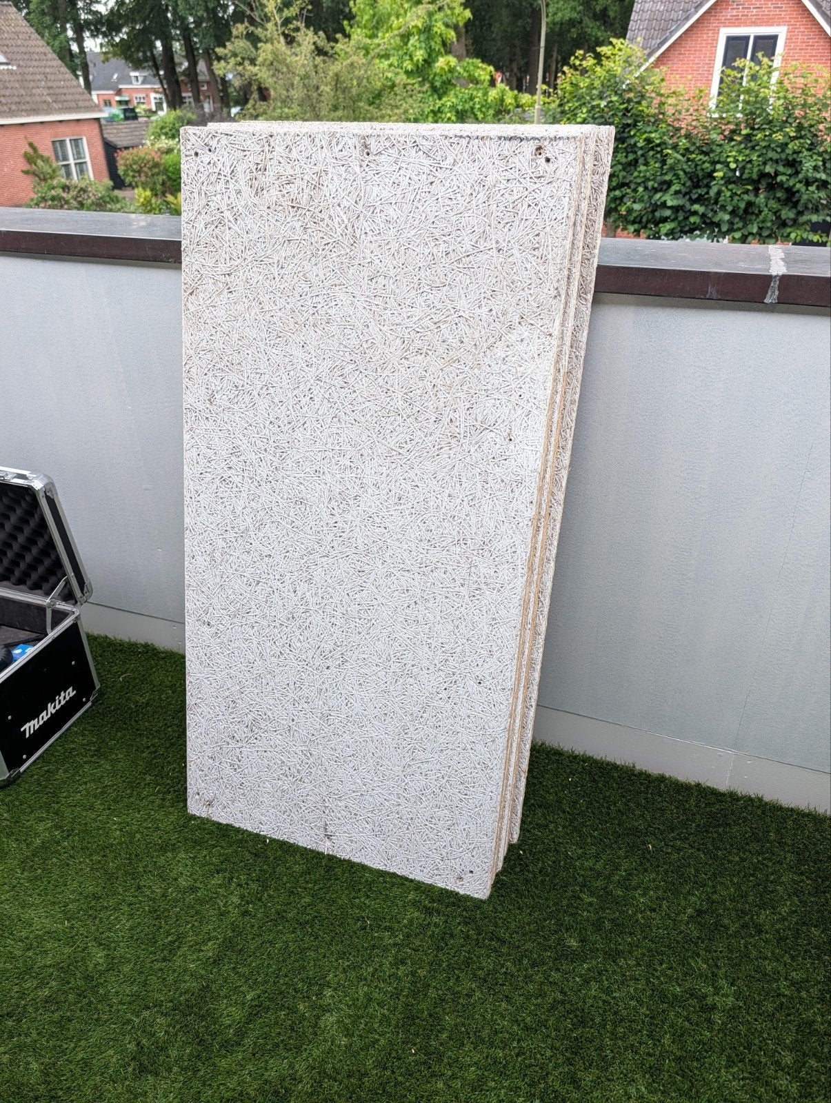 Isolatieplaten houtvezelcement - 7 stuks 60 x 120 x 2,5 cm, Ophalen, Hardschuim (Pir), 15 m² of meer, Dakisolatie