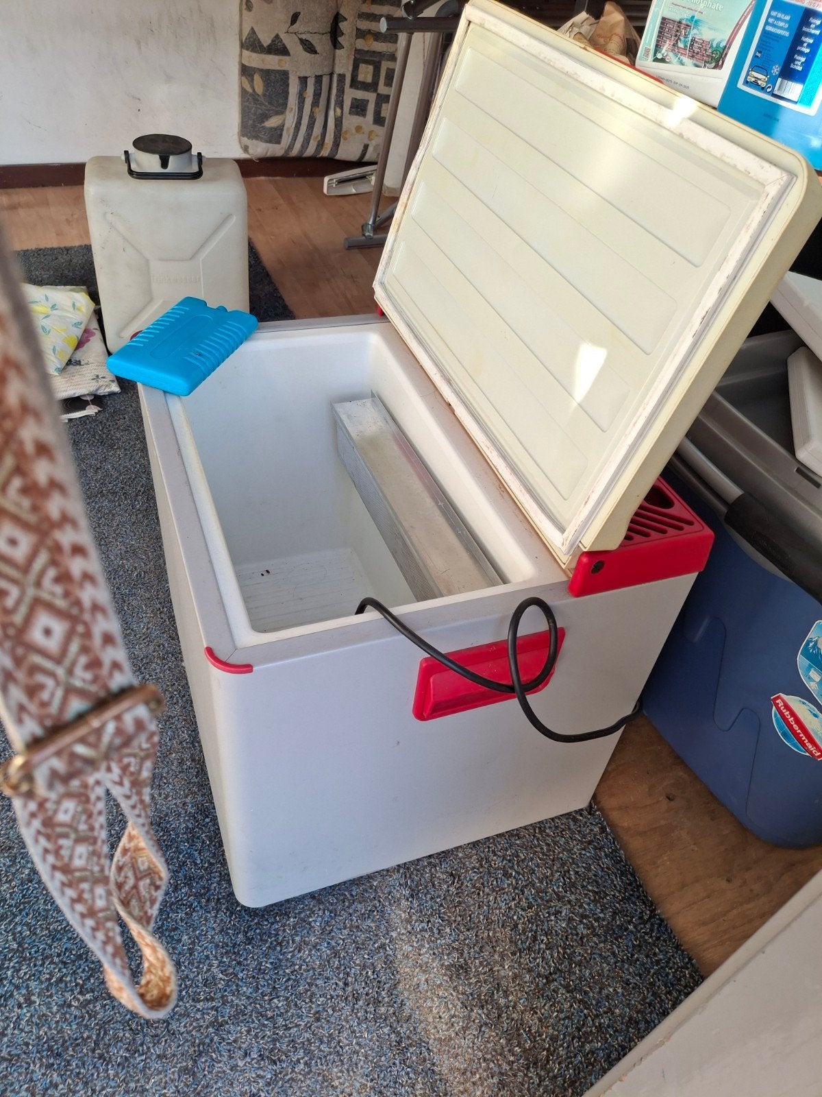 Electrolux elektrische koelbox groot model, 42x50 cm, Caravans en Kamperen, Ophalen, Gebruikt, Koelbox, Elektrisch