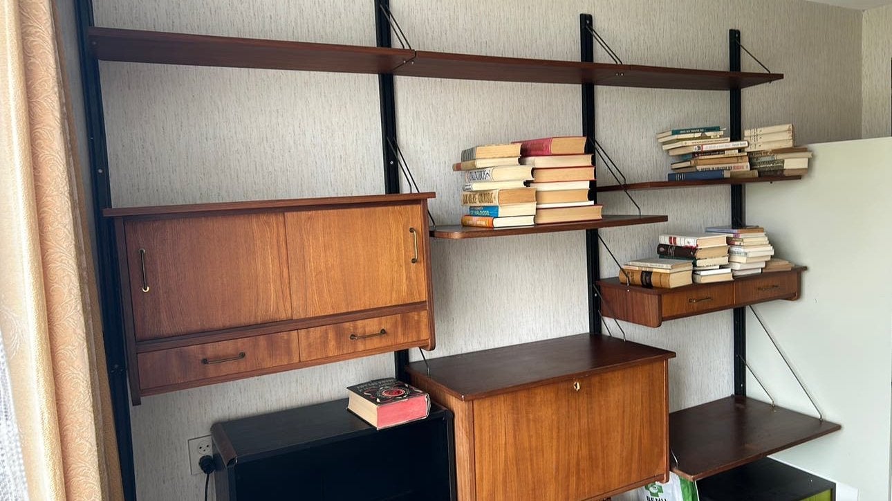 Vintage wandkast, Huis en Inrichting, Kasten | Wandmeubels, Ophalen, Gebruikt