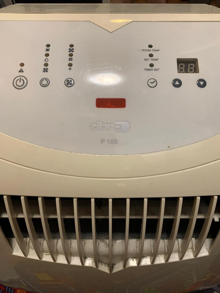 Zibro P 122 Mobiele Airco - Koelen en Ontvochtigen, afstandb, Witgoed en Apparatuur, Airco's, Ophalen, Gebruikt, Minder dan 60 m³