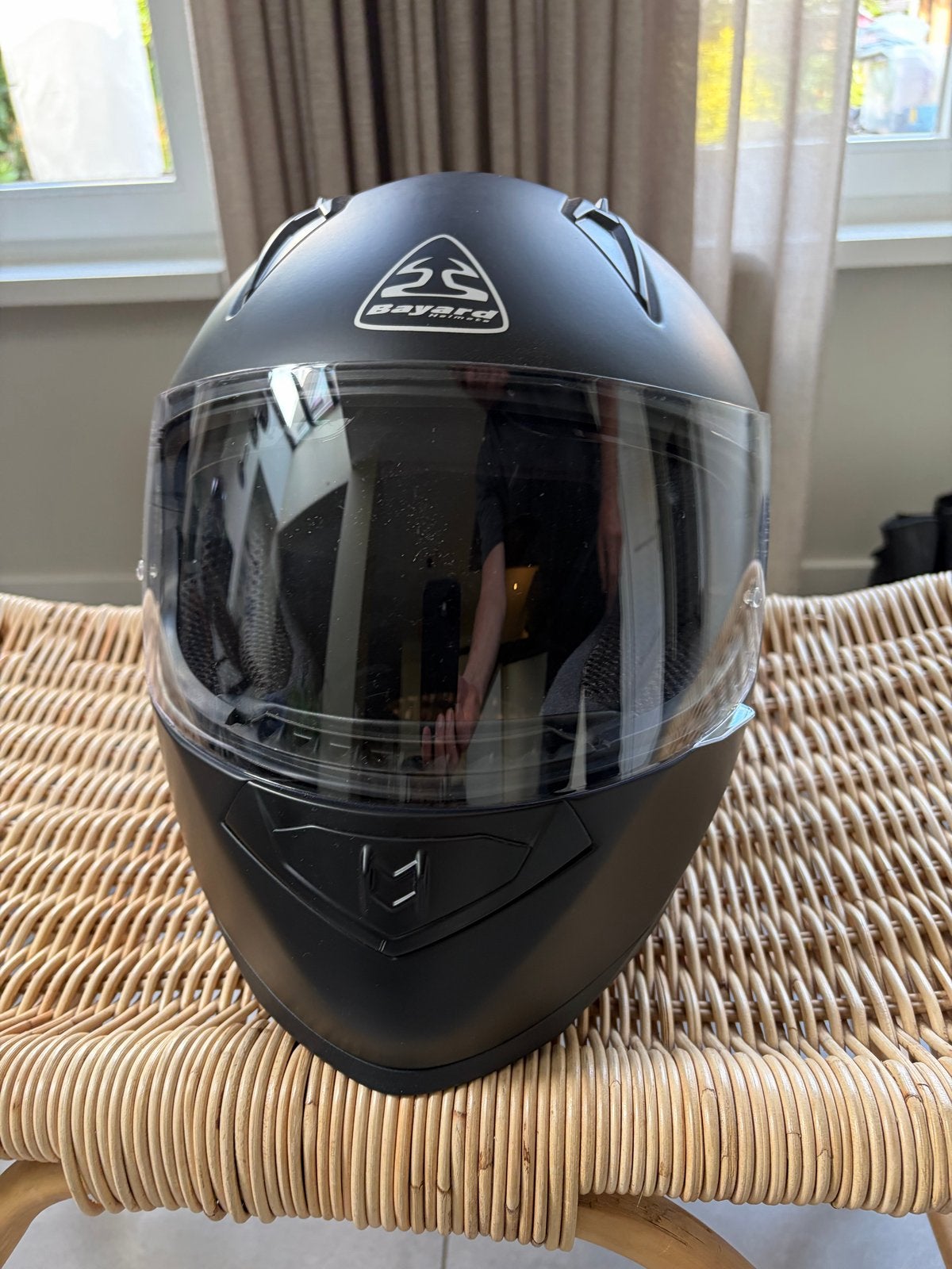 Bayard 5 Motorhelm - Mat Zwart - Model FF389, Ophalen of Verzenden, Nieuw zonder kaartje, Dames, Overige typen