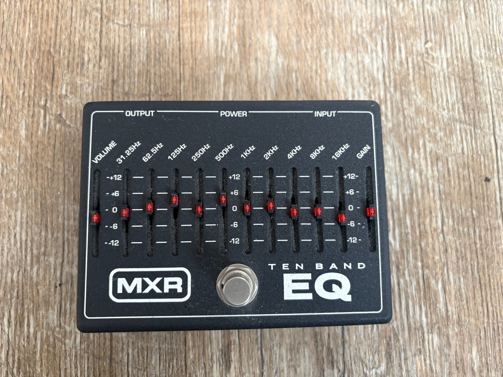 MXR ten band equaliser + adapter, Muziek en Instrumenten, Verzenden, Gebruikt, Equalizer