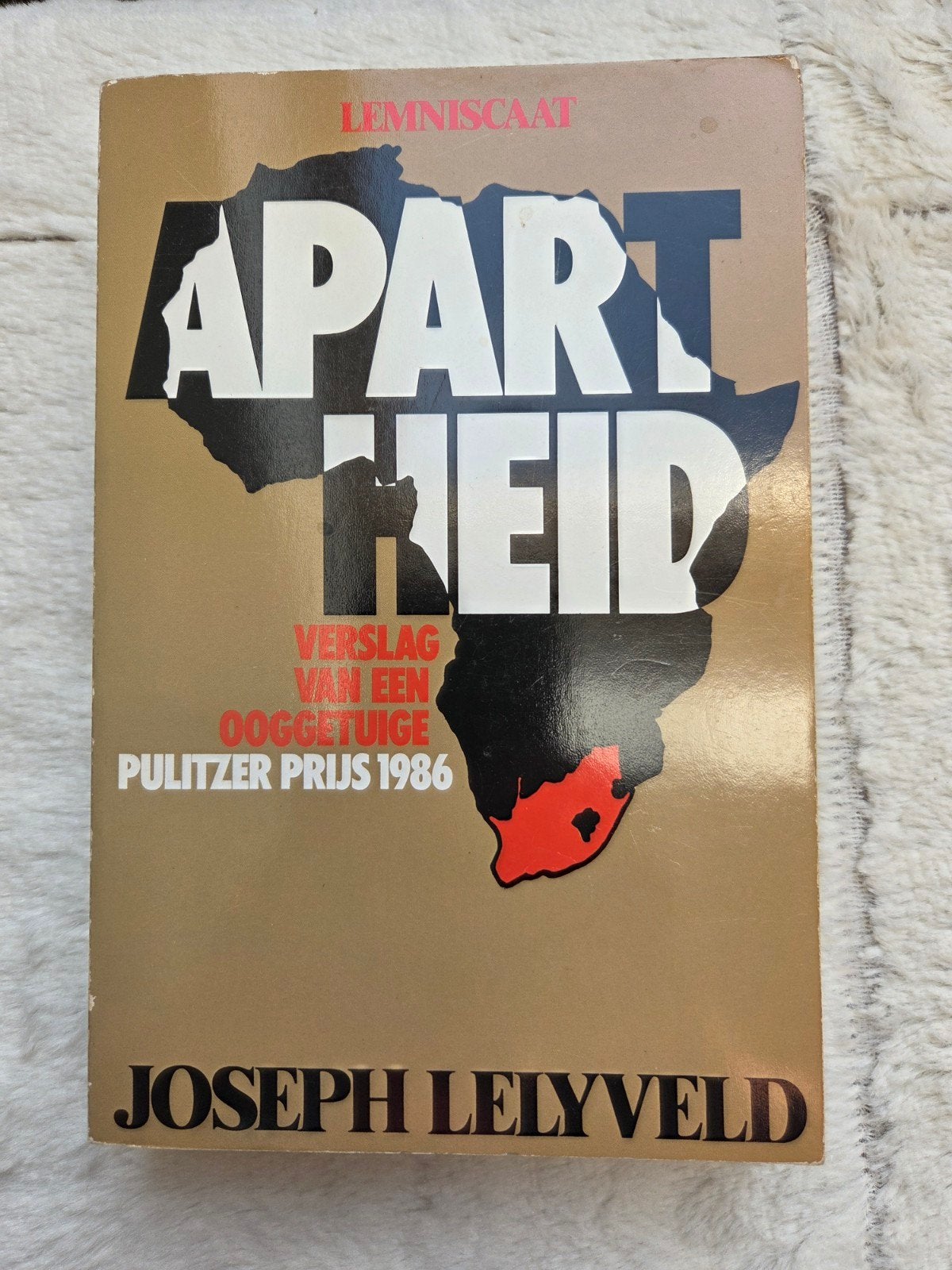Apartheid - Joseph Lelyveld (Pulitzer Prijs 1986), Ophalen of Verzenden, 20e eeuw of later, Gelezen, Joseph Lelyveld