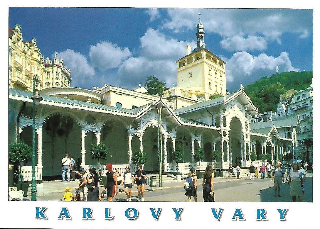 Tsjechië- -Karlovy Vary (Karlsbad)., Ophalen of Verzenden, 1980 tot heden, Ongelopen, Overig Europa