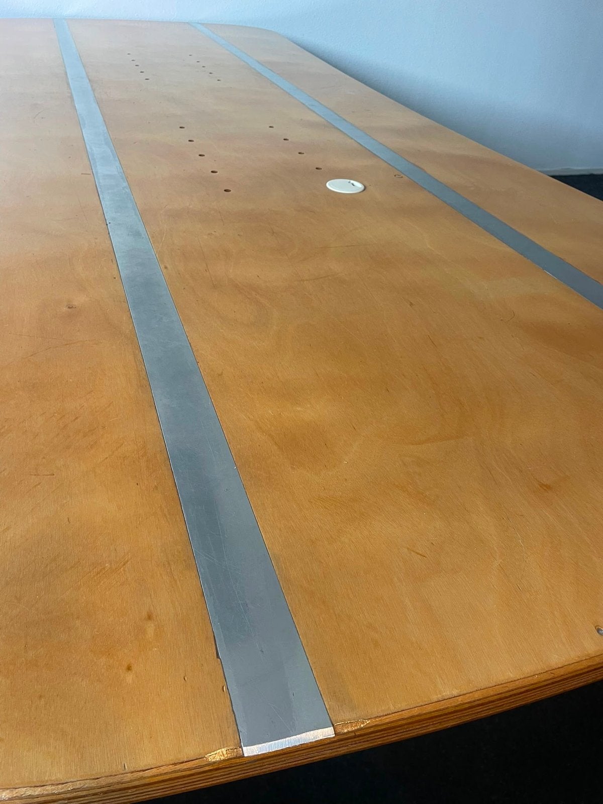 Grote Snowboardtafel 2.40m x 1.00m met afschroefbare poten, Ophalen, 100 tot 150 cm, 200 cm of meer, Zo goed als nieuw