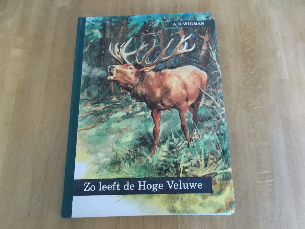 PLAATJESALBUM DE HOGE VELUWE, RAMA MARGARINE 1960, Boeken, Verzenden, Gelezen, Plaatjesalbum