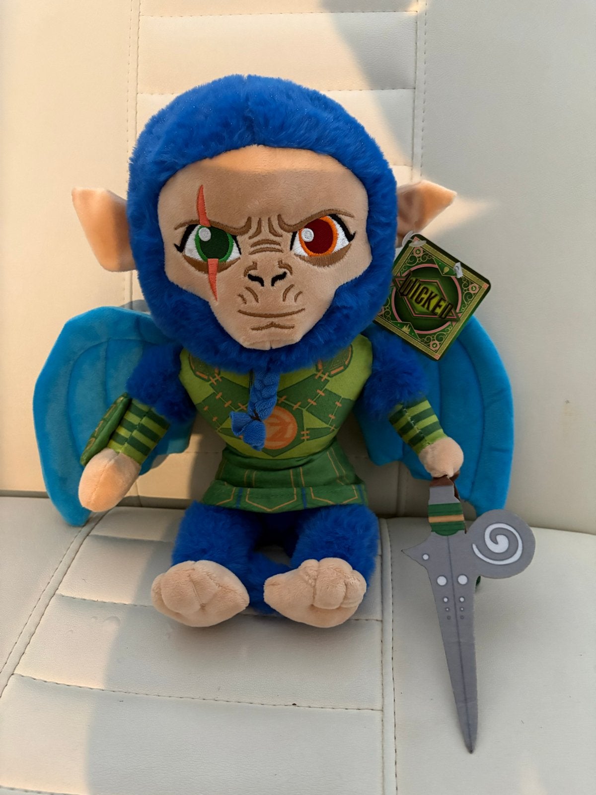 Wicked Flying Monkey knuffel, Overige merken, Overige karakters, Blauw, Nieuw
