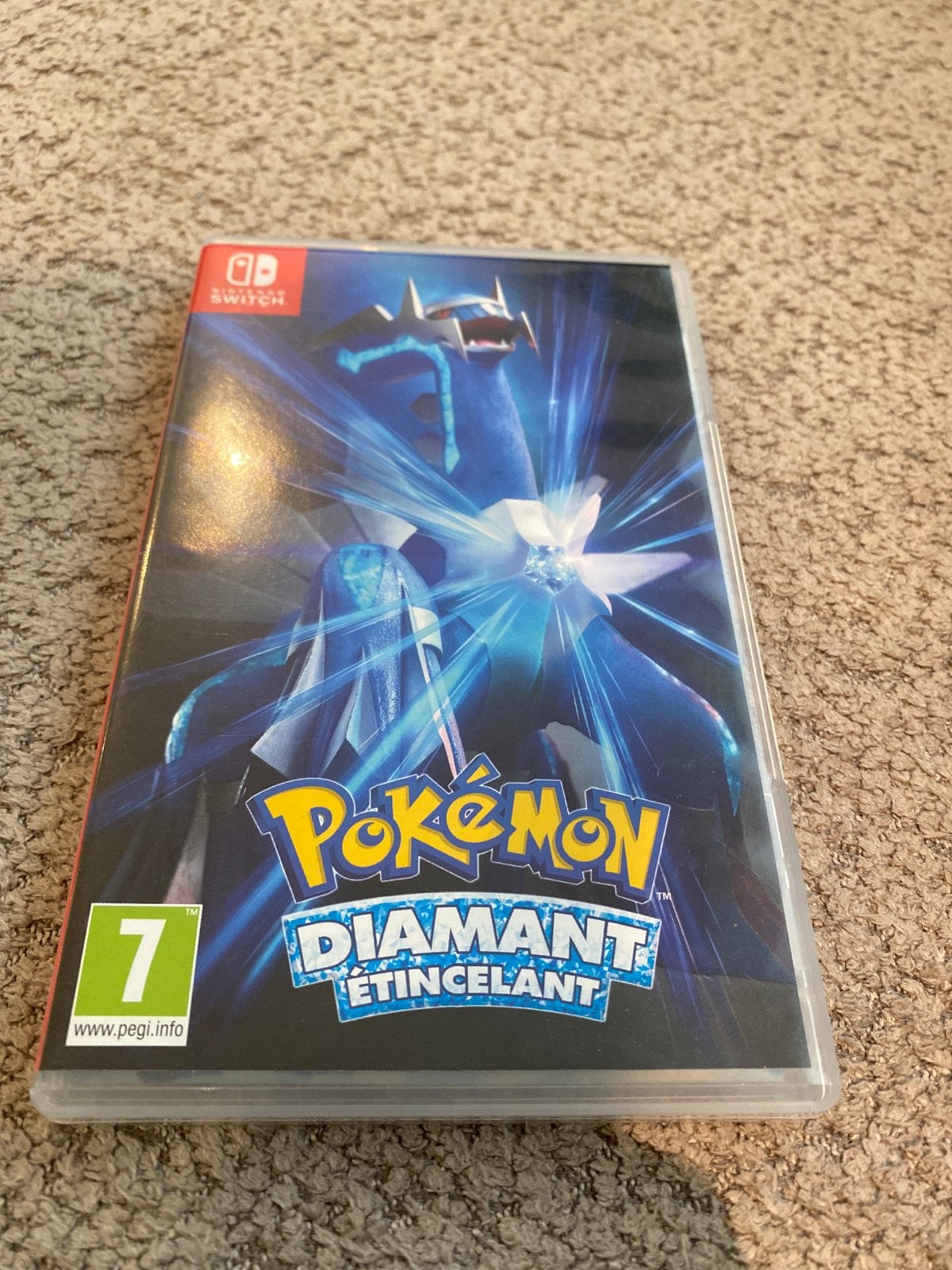 Pokémon Brilliant Diamond - Nintendo Switch (Frans hoesje), Online, 1 speler, Ophalen of Verzenden, Zo goed als nieuw