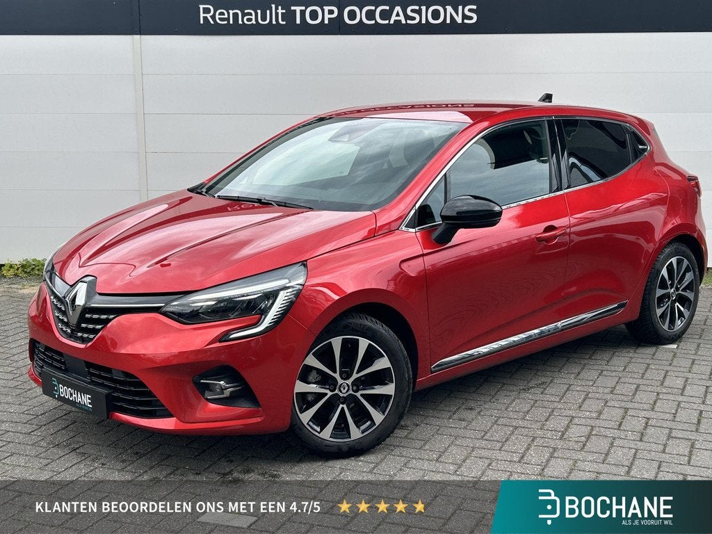 Renault Clio 1.6 E-Tech Hybrid 145 Techno | Navigatie | Came, Auto's, Renault, Gebruikt, Met garantie (alle), Leder en Stof, Parkeersensor