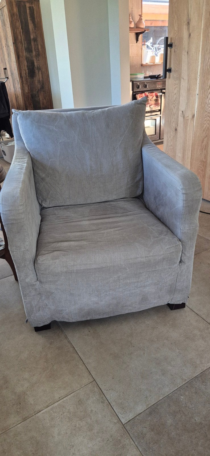 Twee fauteuils Hoffz aura peeperkorn landelijke stijl, Ophalen, Gebruikt, Twee, Overige kleuren