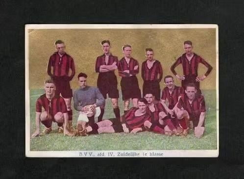 Voetbalplaatje BVV Den Bosch Jaren 20/30., Verzamelen, Ophalen of Verzenden, Zo goed als nieuw