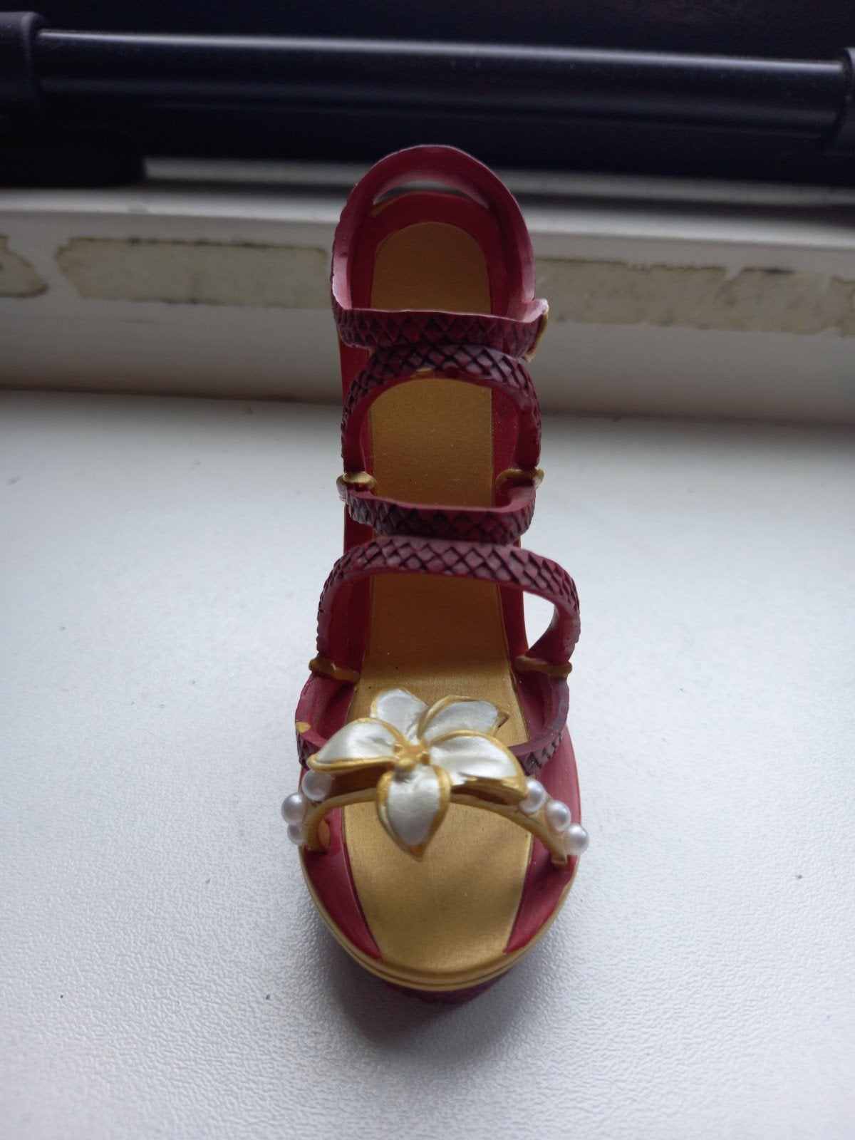Mushu schoen ornament, Ophalen of Verzenden, Overige figuren, Zo goed als nieuw, Beeldje of Figuurtje