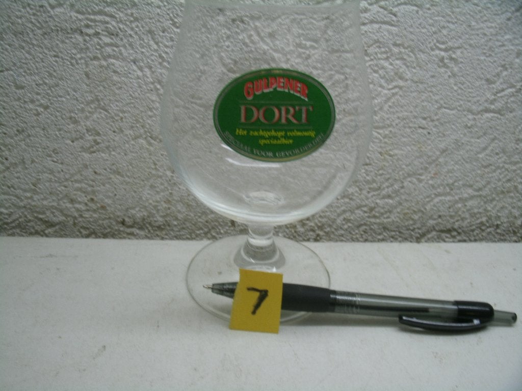 62c bierglas dort, Verzamelen, Ophalen of Verzenden, Zo goed als nieuw, Glas of Glazen, Overige merken