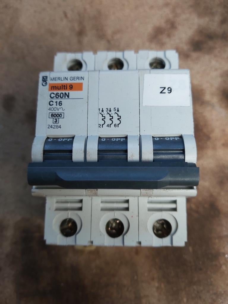 Merlin Gerin multi 9 automaat           C16, Ophalen of Verzenden