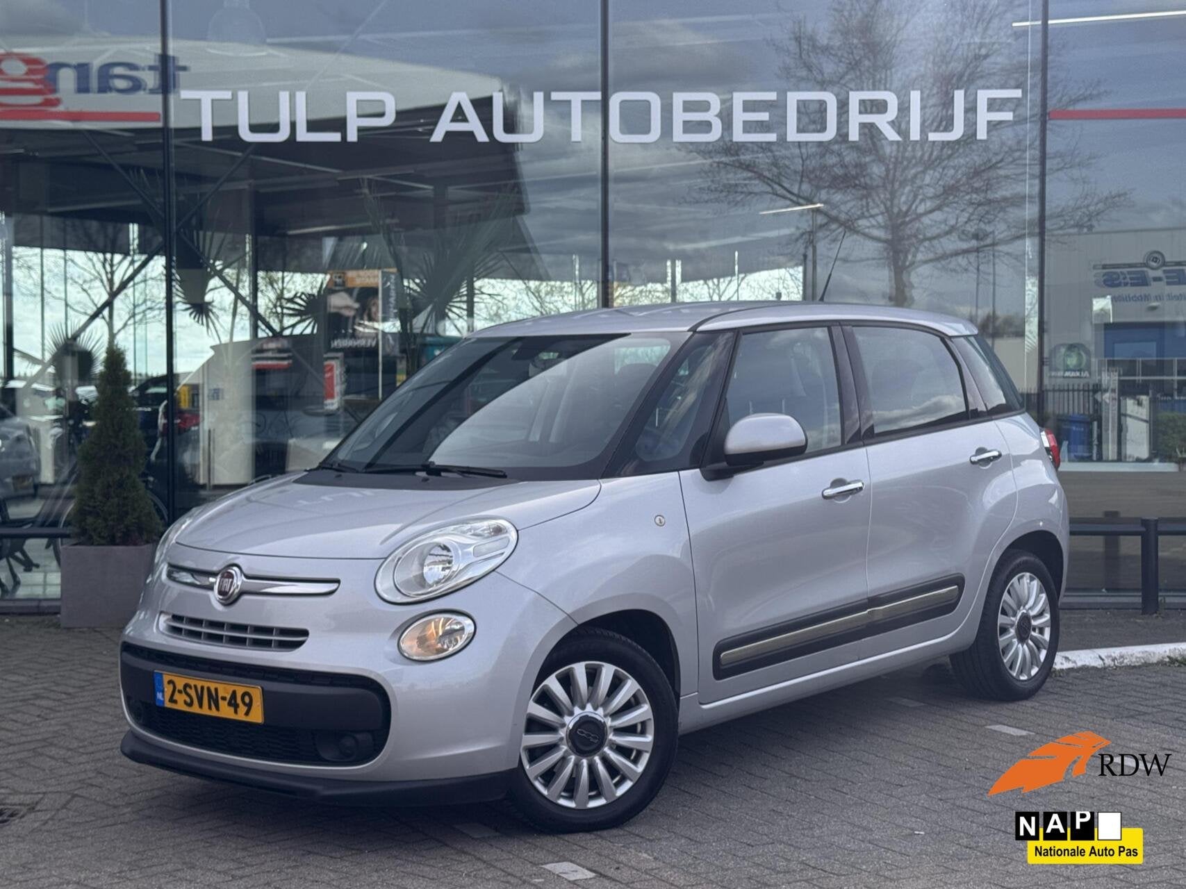 Fiat 500 L 0.9 TwinAir Easy Eco Airco Cruise Bluetooth NAP, Auto's, Fiat, Stof, Gebruikt, Euro 6, Origineel Nederlands