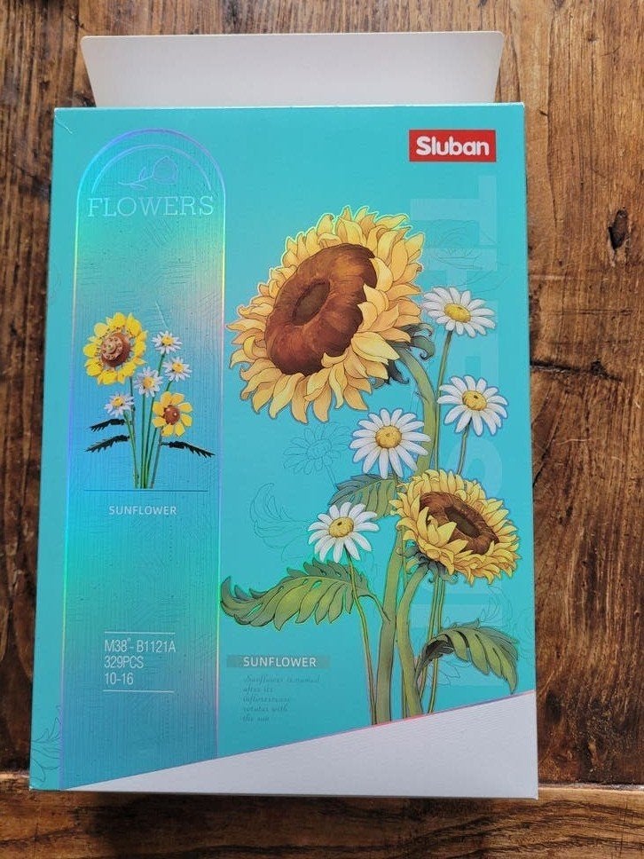 Sluban Zonnebloem, Kinderen en Baby's, Speelgoed | Bouwstenen, Ophalen of Verzenden, Nieuw, Overige merken