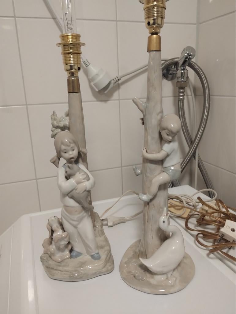 Lladro porseleinen lampen, Ophalen of Verzenden