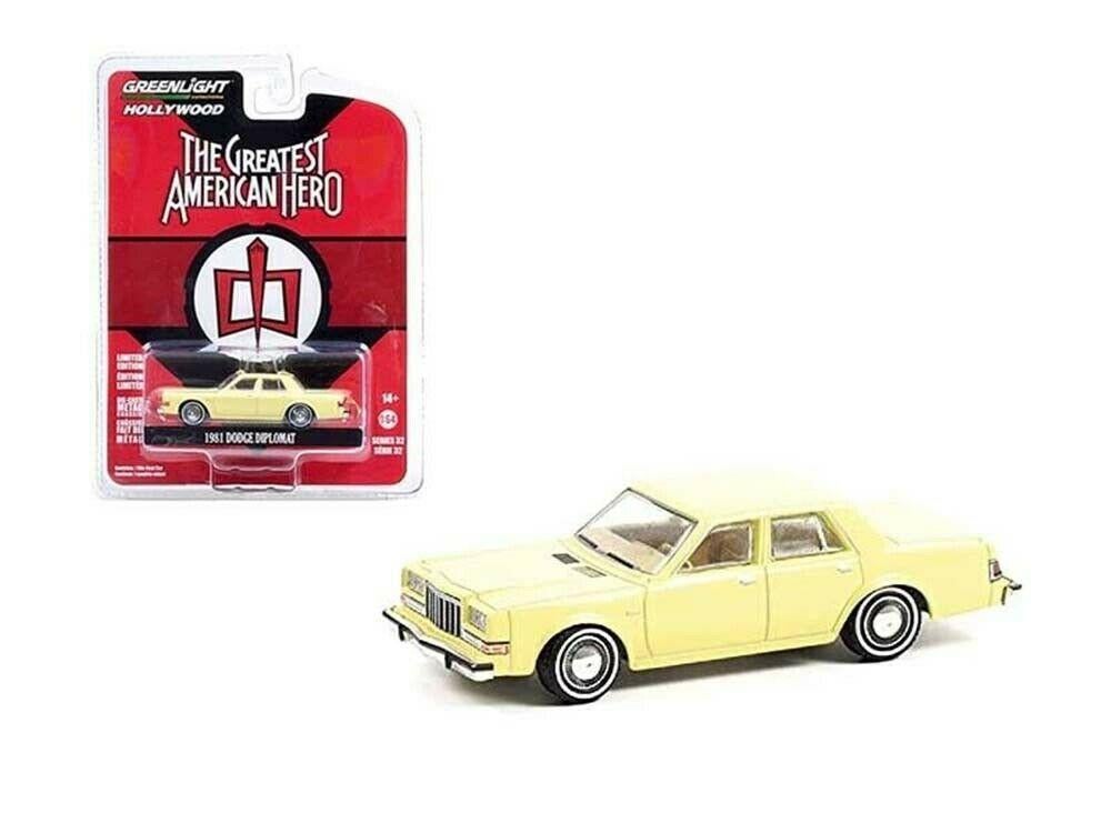 1981 Dodge Diplomat v Greenlight The Greatest American Hero, Ophalen of Verzenden, Nieuw, Auto