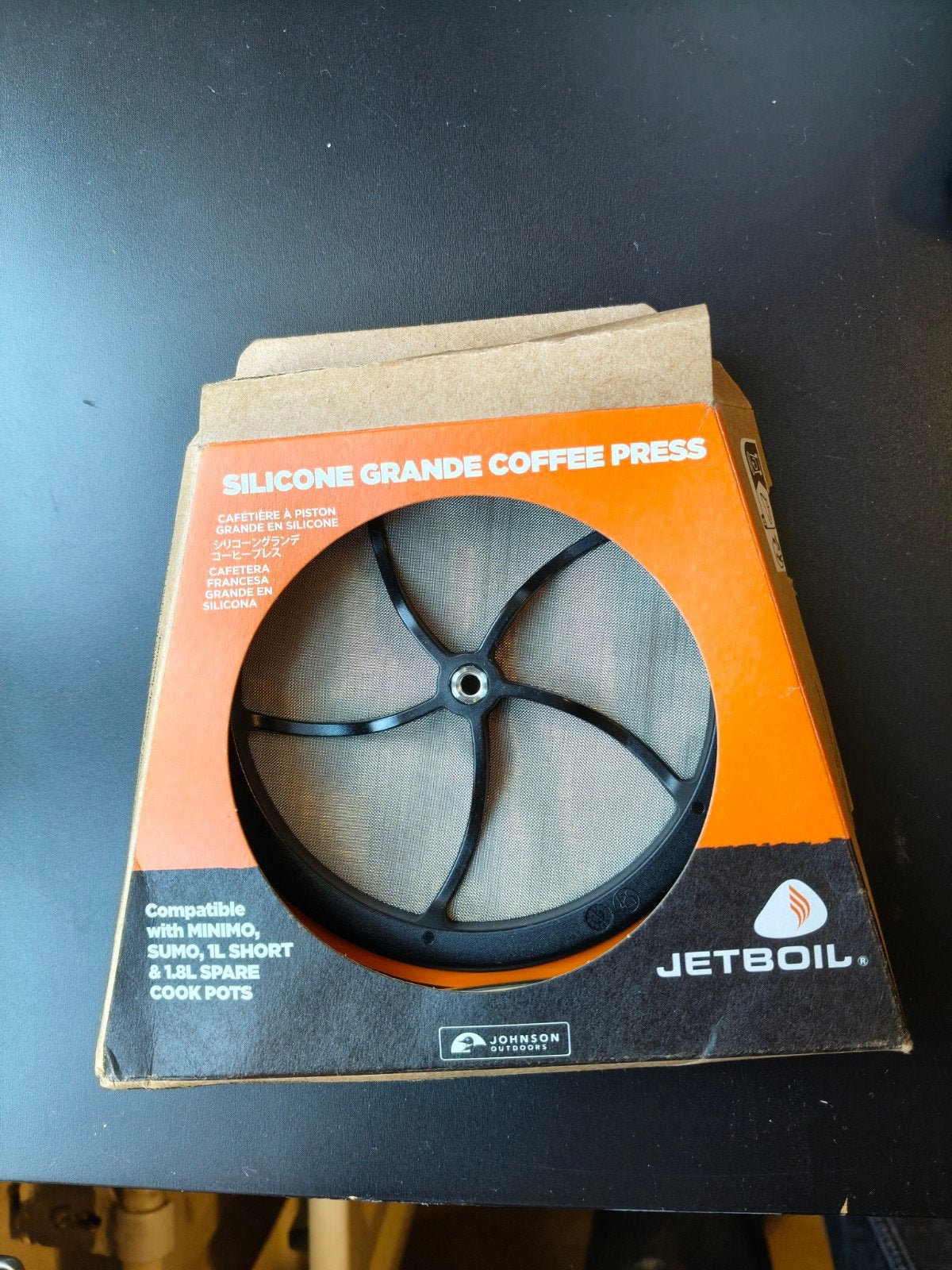 Jetboil Silicone Grande Coffee Press - Nieuw, Overige modellen, Nieuw, Gemalen koffie, Ophalen of Verzenden