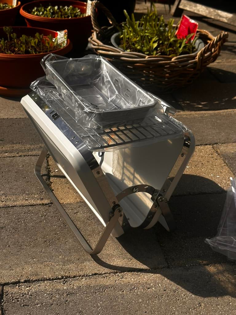 Nieuwe BBQ suitcase / koffer BBQ – compact & draagbaar, Ophalen of Verzenden, Nieuw, Met accessoires
