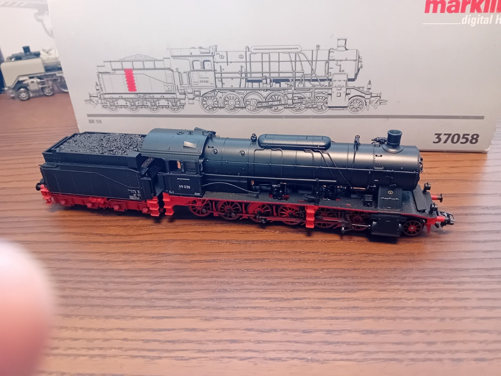 Marklin digitale br59, Wisselstroom, Locomotief, Ophalen of Verzenden, Zo goed als nieuw