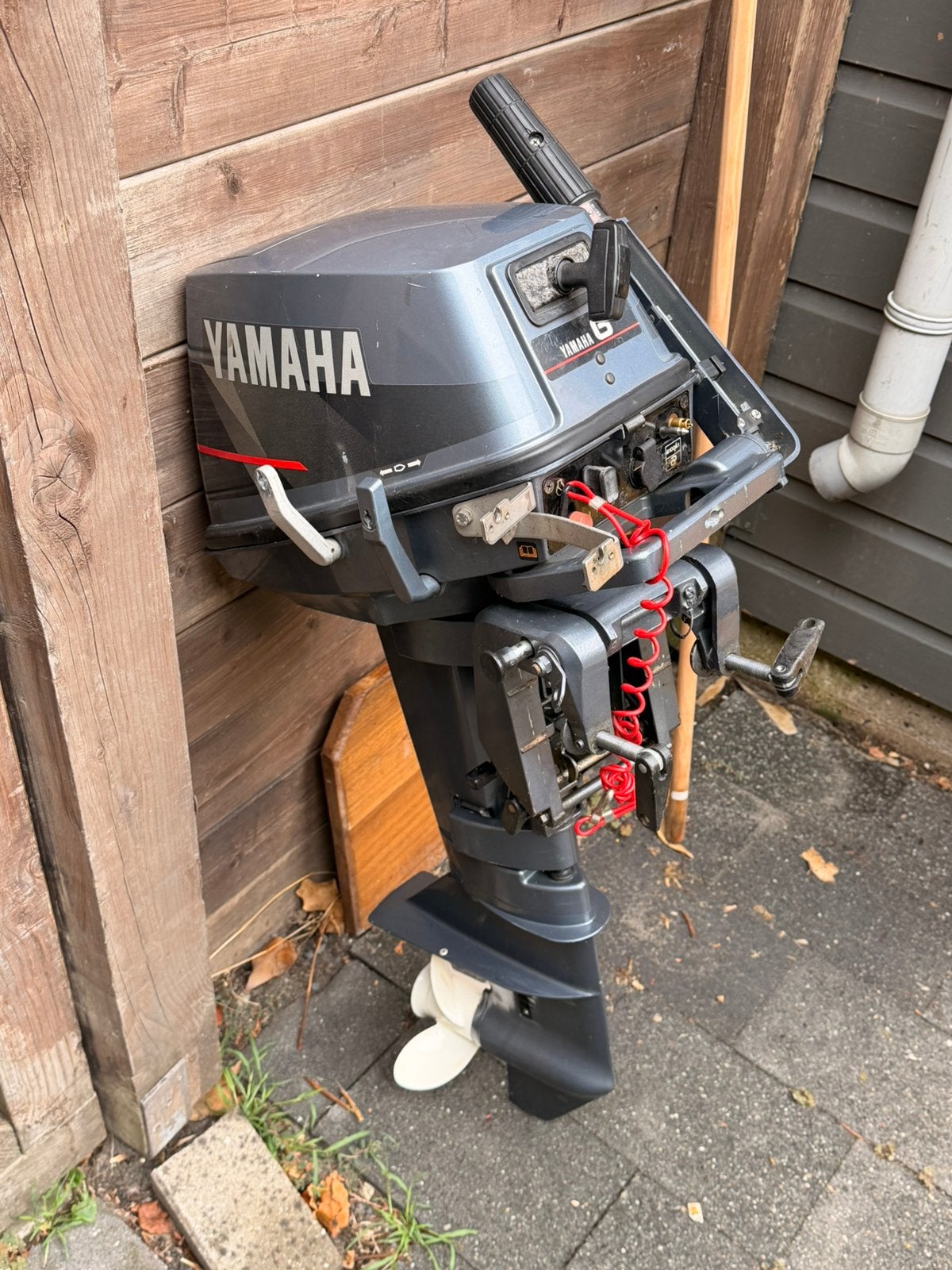 Yamaha 6 pk 2 takt  kortstaart buitenboordmotor, Watersport en Boten, Buiten- en Binnenboordmotoren, Ophalen, Gebruikt, 5 tot 10 pk
