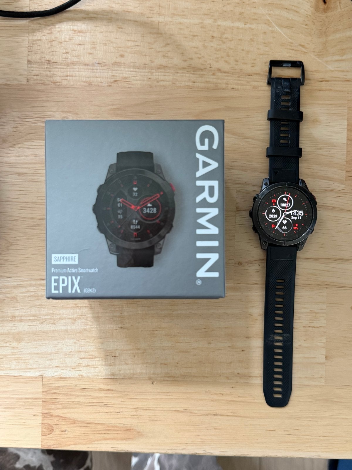Garmin Epix (Gen 2) Sapphire Premium Active Smartwatch