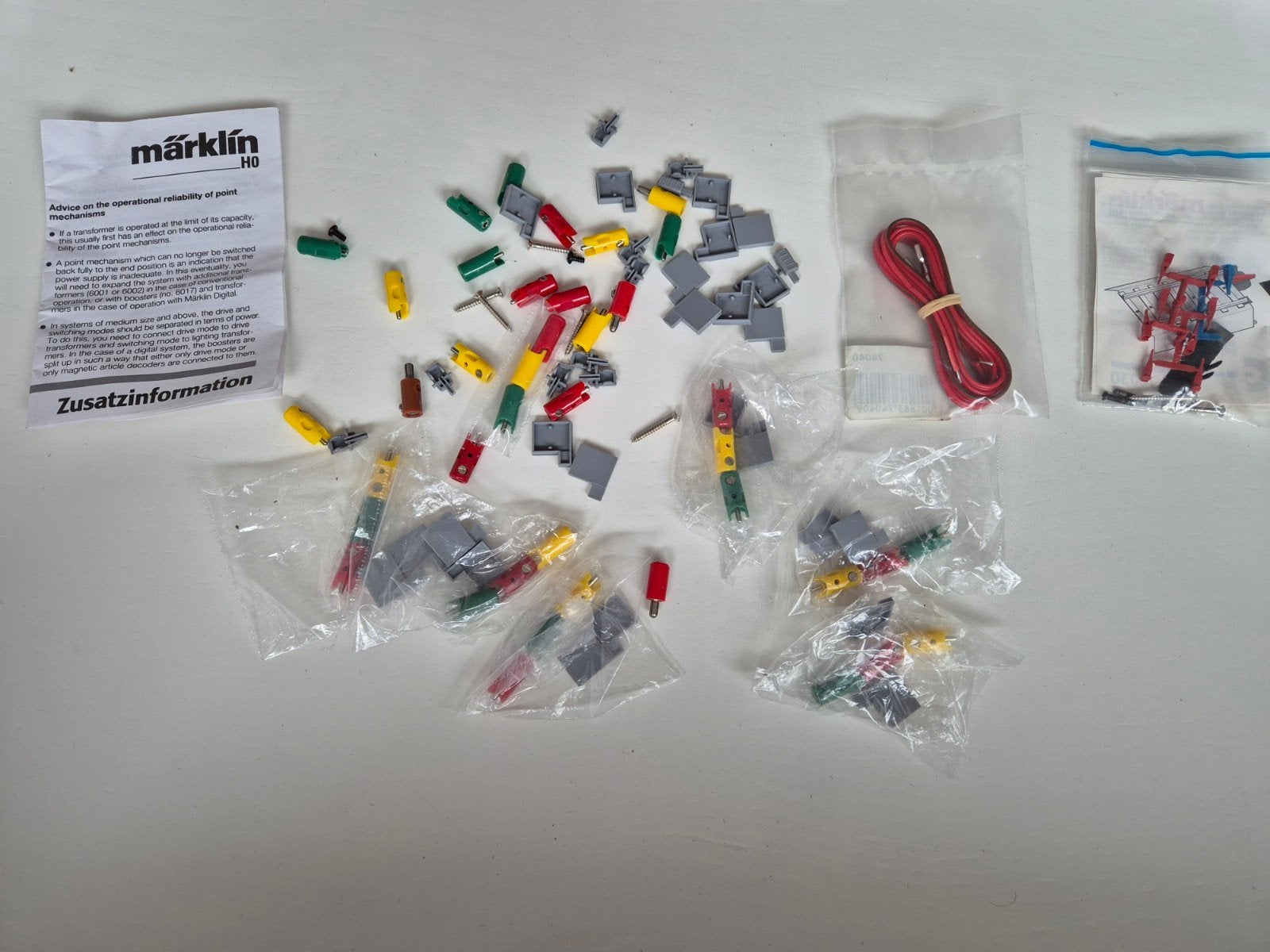 Märklin H0 stekkers en moffen aansluitset, Ophalen of Verzenden, Gebruikt, Wisselstroom, Märklin