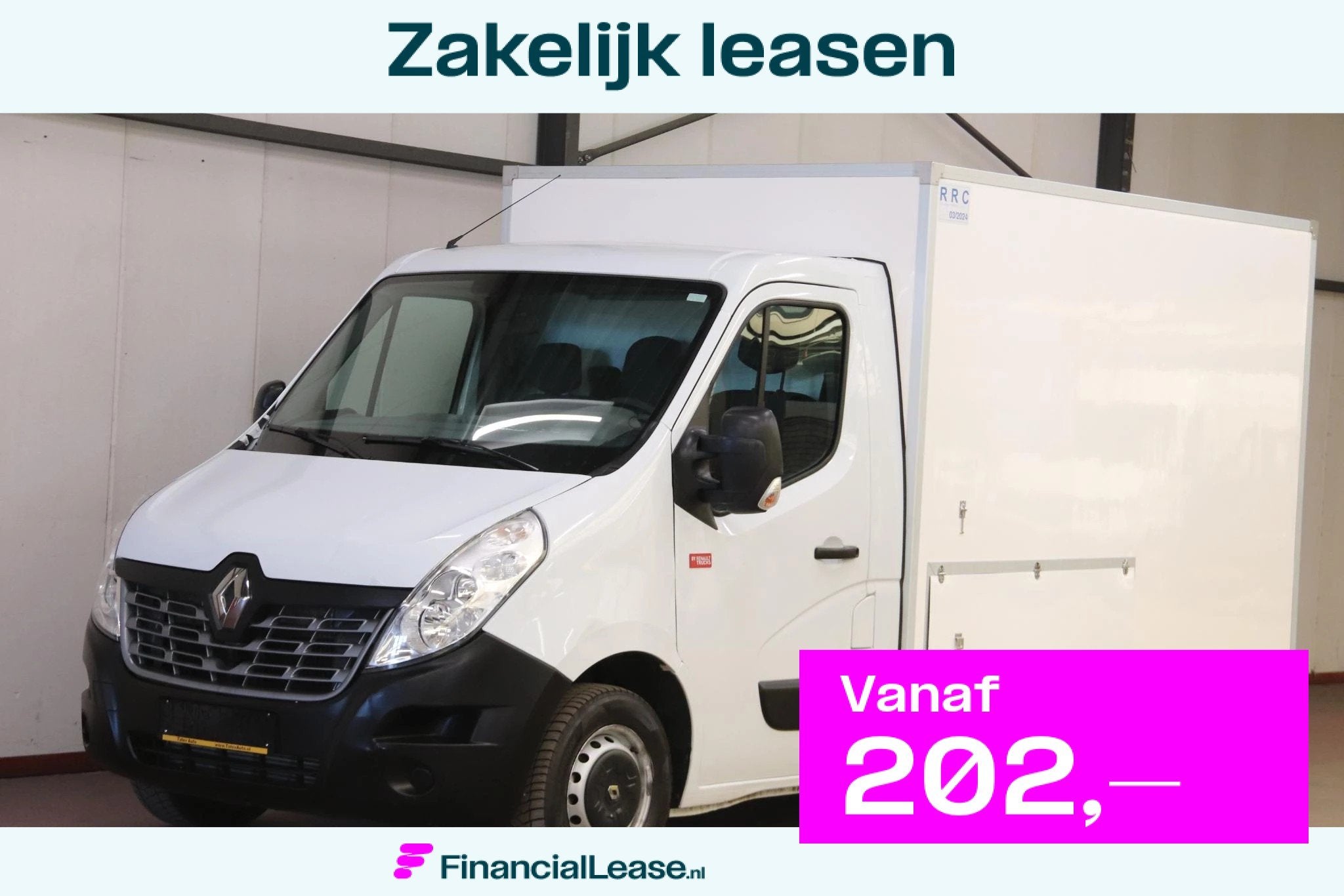 Renault Master 2.3 KOELWAGEN BAKWAGEN LOWLINER, Gebruikt, Euro 6, 4 cilinders, 2000 kg
