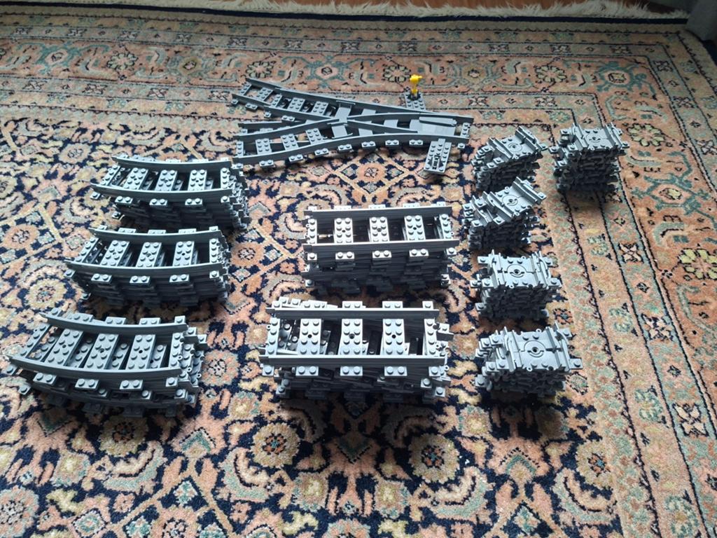 Lego Rails, Ophalen of Verzenden