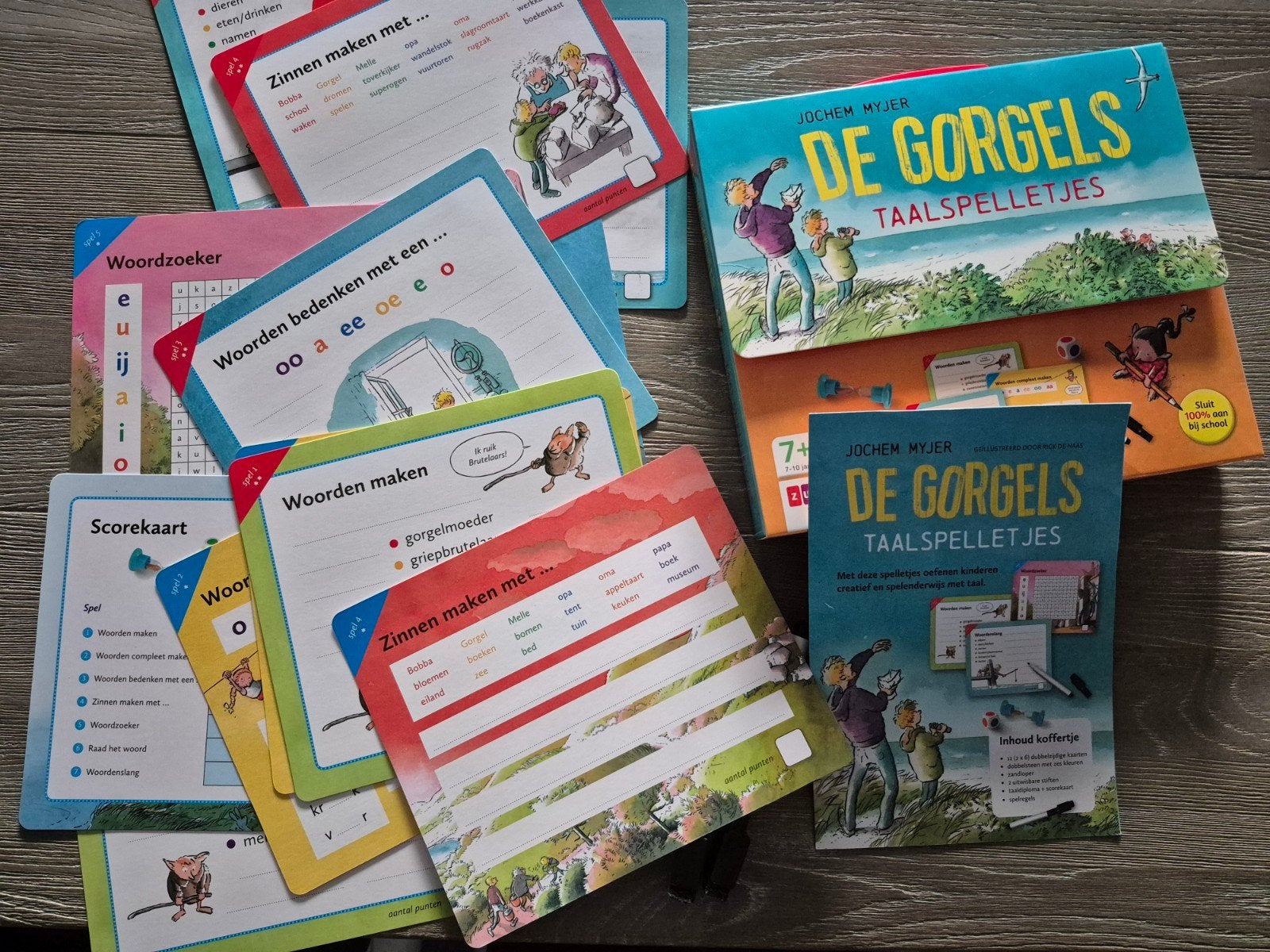 De Gorgels Taalspelletjes - Zo goed als nieuw, Ophalen of Verzenden, Zo goed als nieuw, Taal en Lezen