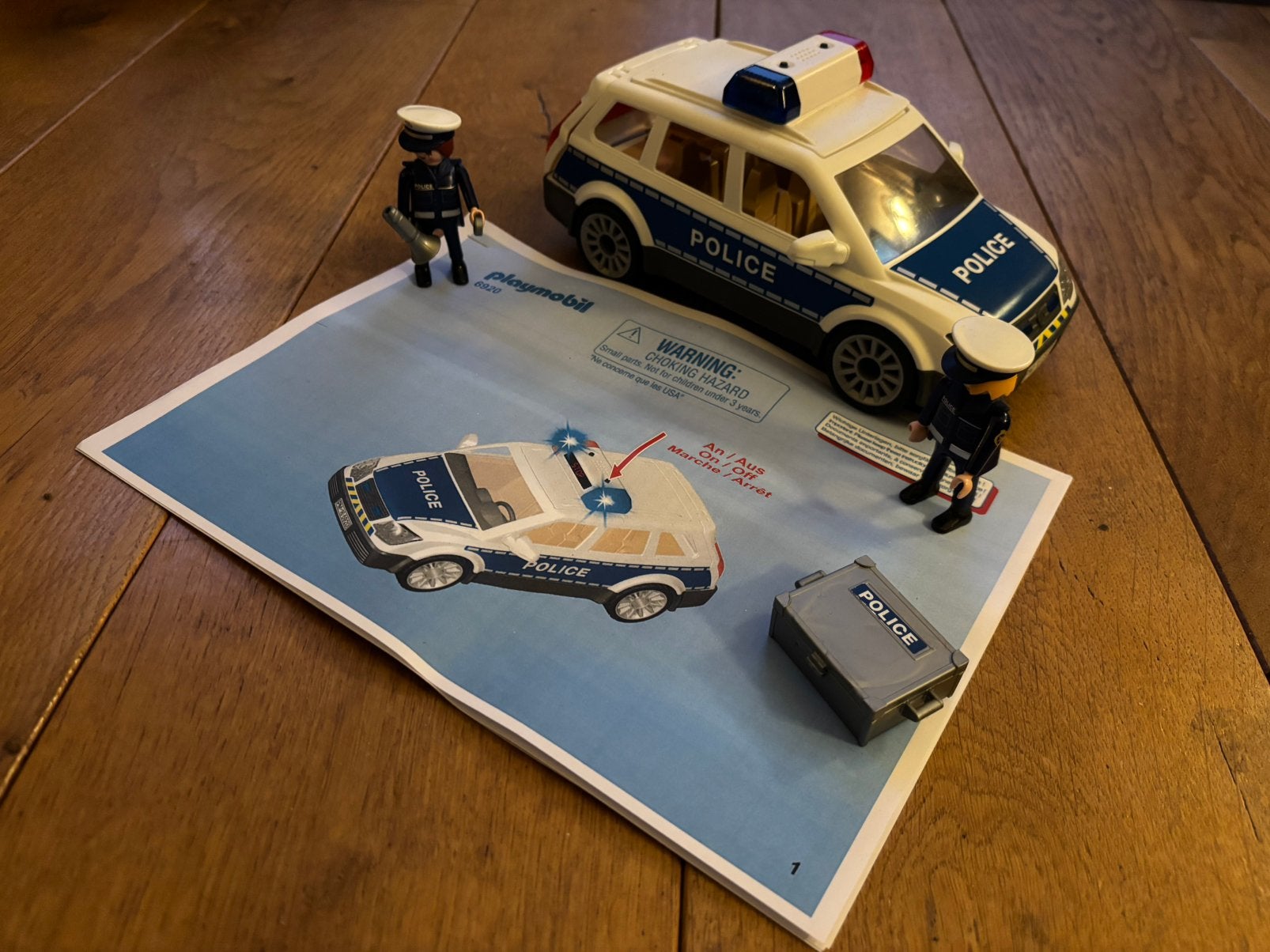 Playmobiel 6920 politie, Ophalen, Gebruikt, Auto's