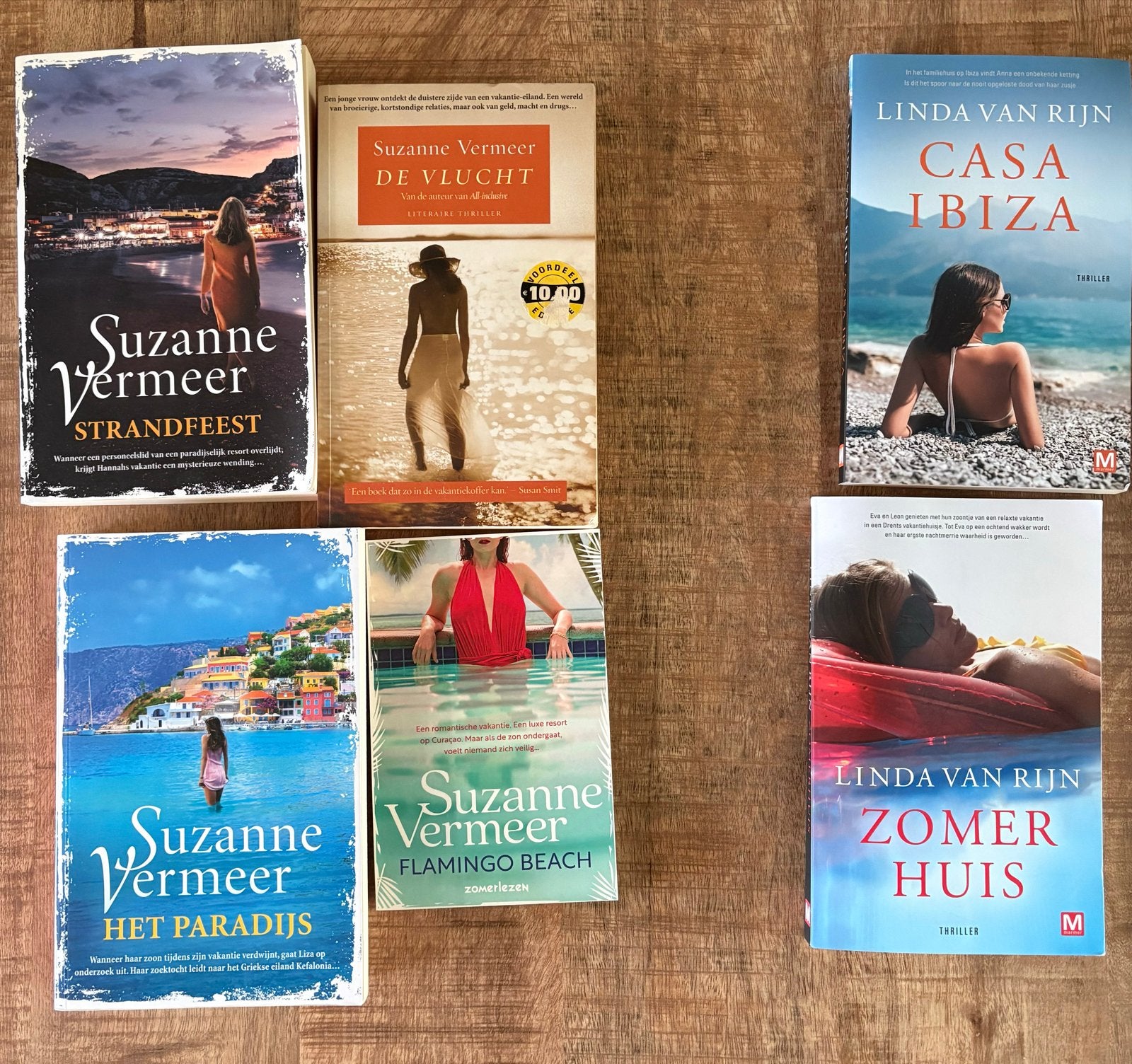 Spannende thrillers van Suzanne Vermeer en Linda van Rijn, Ophalen of Verzenden, Zo goed als nieuw, Nederland
