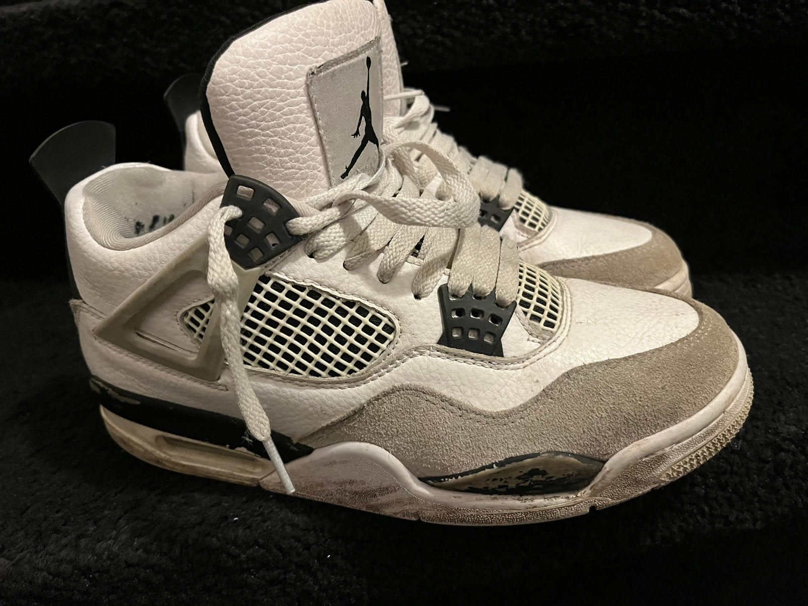Nike air Jordan 4 maat 40 gebruikt zie foto koopje !, Ophalen of Verzenden, Gedragen