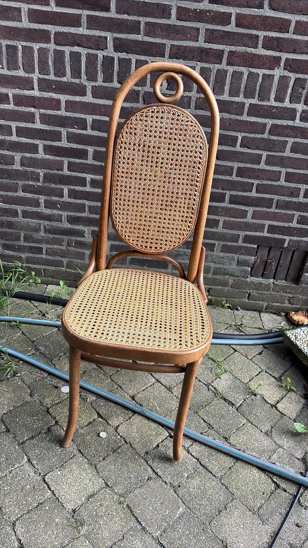 Mooie vintage thonet stoel, Ophalen