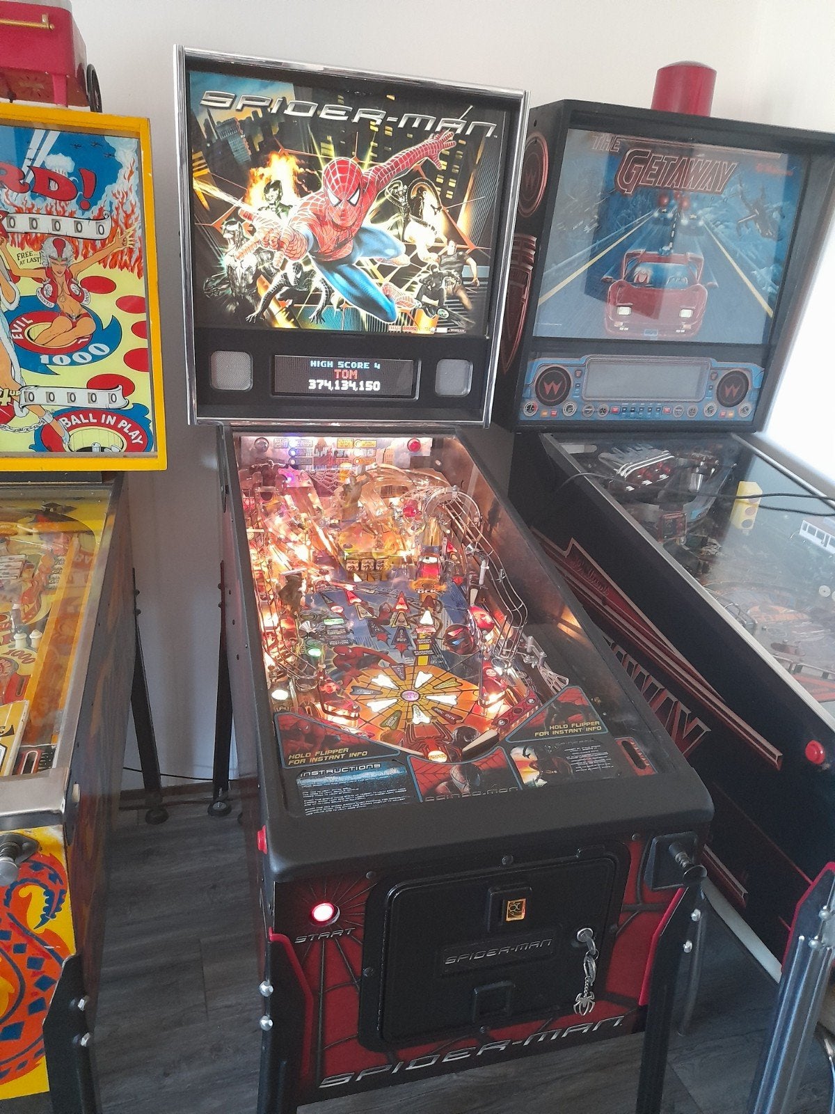 Stern Spiderman HUO in nieuwstaat, Verzamelen, Ophalen, Stern, Zo goed als nieuw, Dot-matrix