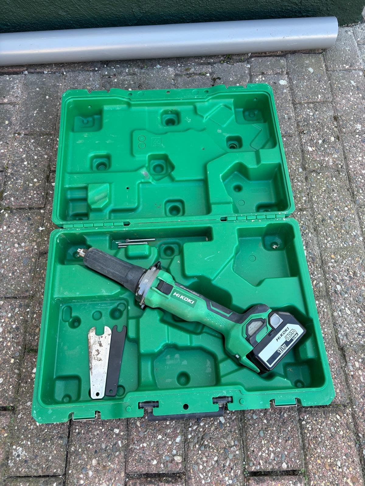 Hikoki GP 18DA 18V Rechte Slijper (Dremel), Ophalen, Gebruikt, Minder dan 600 watt, Overige typen