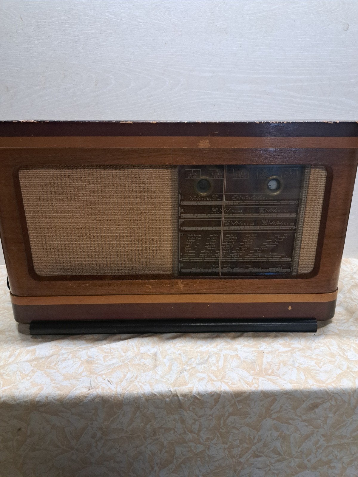 oude radio Philips S150X-08, Ophalen