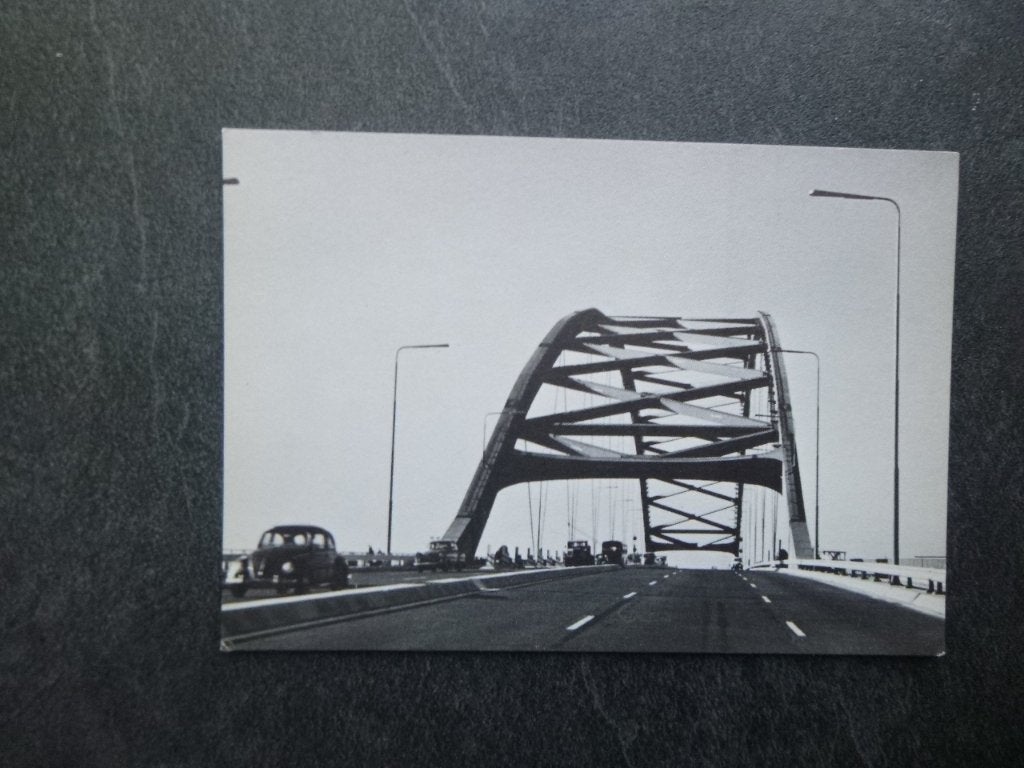 Rotterdam, van Brienenoordbrug/auto, Ophalen of Verzenden, 1980 tot heden, Ongelopen, Zuid-Holland