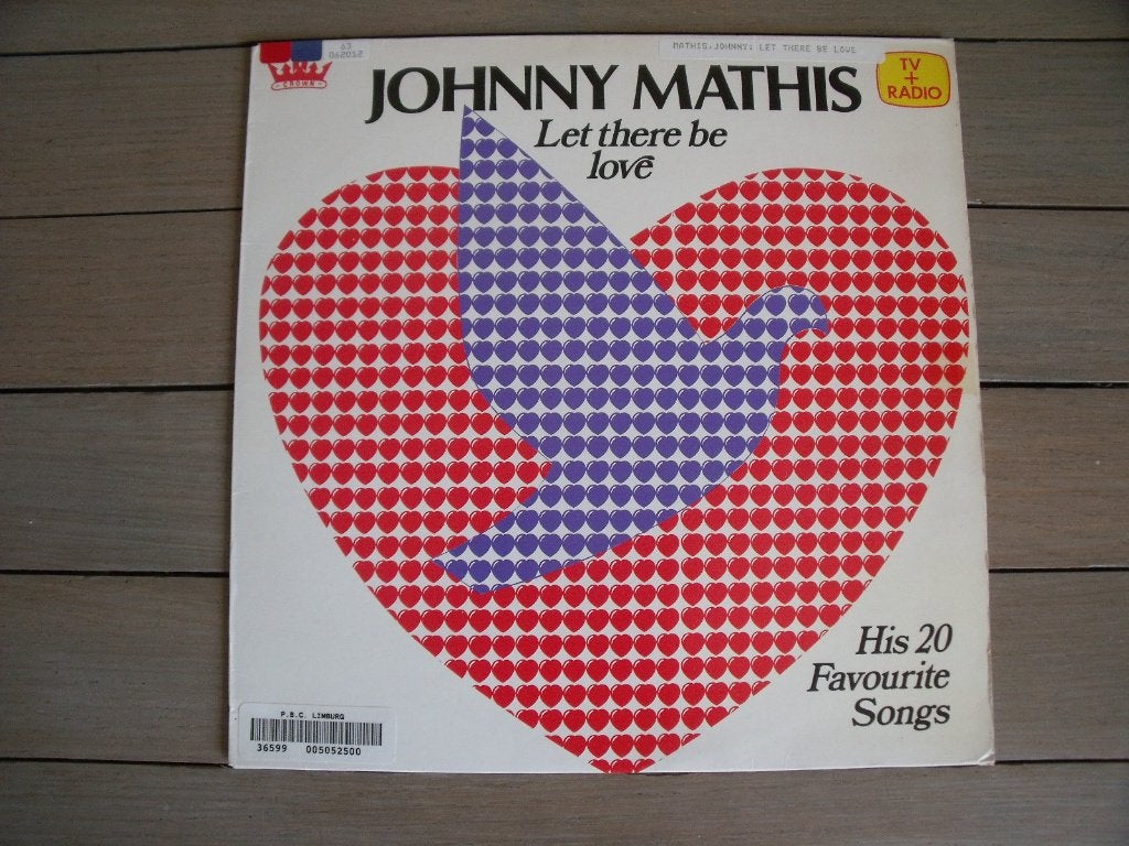 Johnny Mathis - Let there be love, LP, Gebruikt, Ophalen of Verzenden, 12 inch