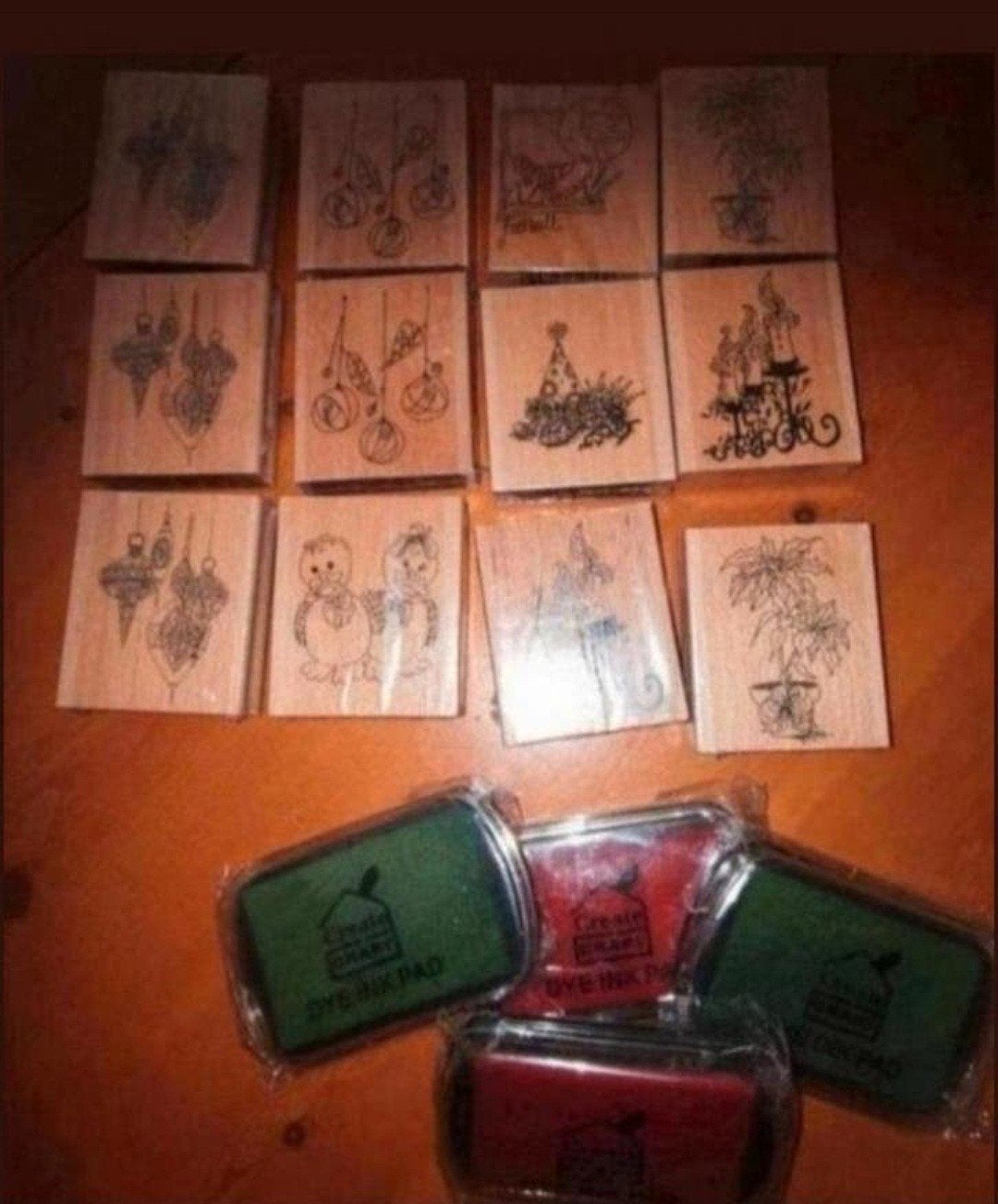 Houten stempels en inktkussens - Diverse ontwerpen, Ophalen of Verzenden, Nieuw, Houten stempel